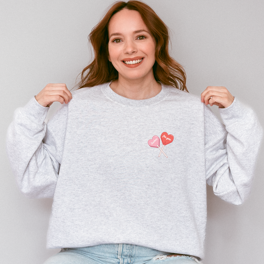 I Am a Sucker For You Valentine's Day Crewneck