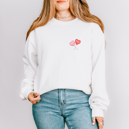 I Am a Sucker For You Valentine's Day Crewneck