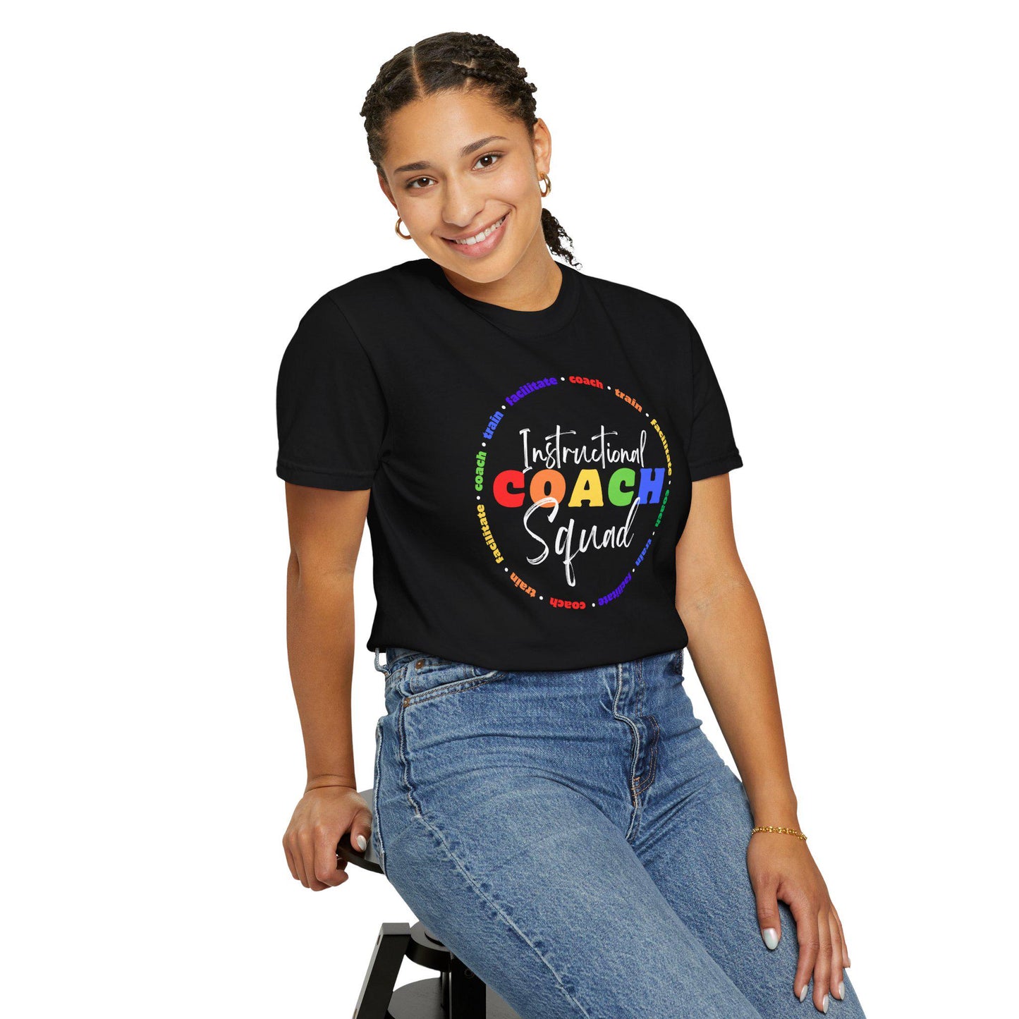 Rainbow Instructional Coach Squad T-shirt