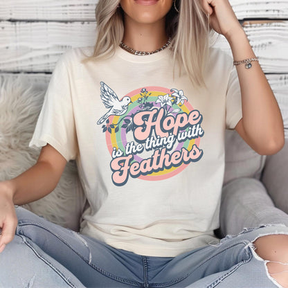 Hope is the Thing with Feathers T-shirt