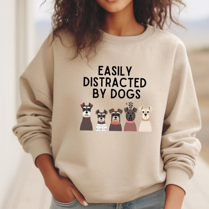 Easily Distracted By Dogs Sweatshirt