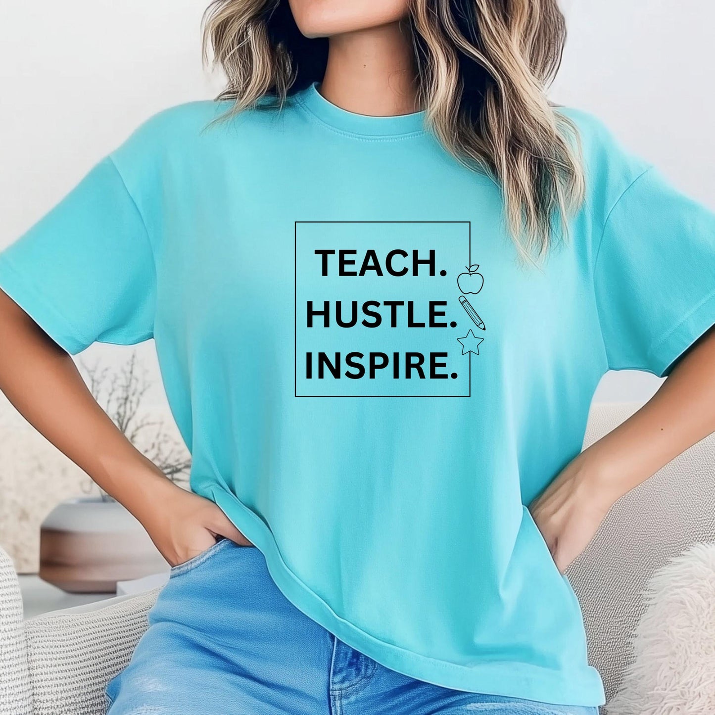 Teach, Hustle, and Inspire T-Shirt