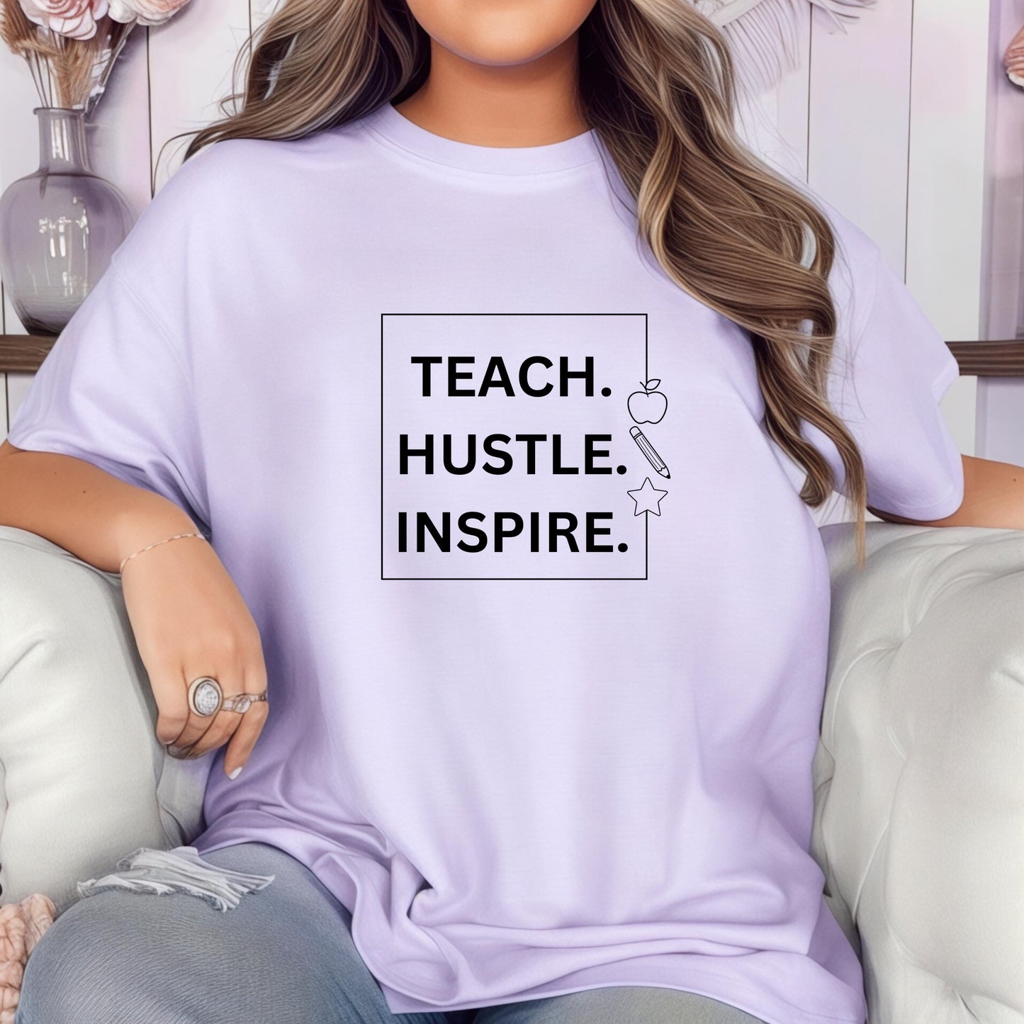 Teach, Hustle, and Inspire T-Shirt