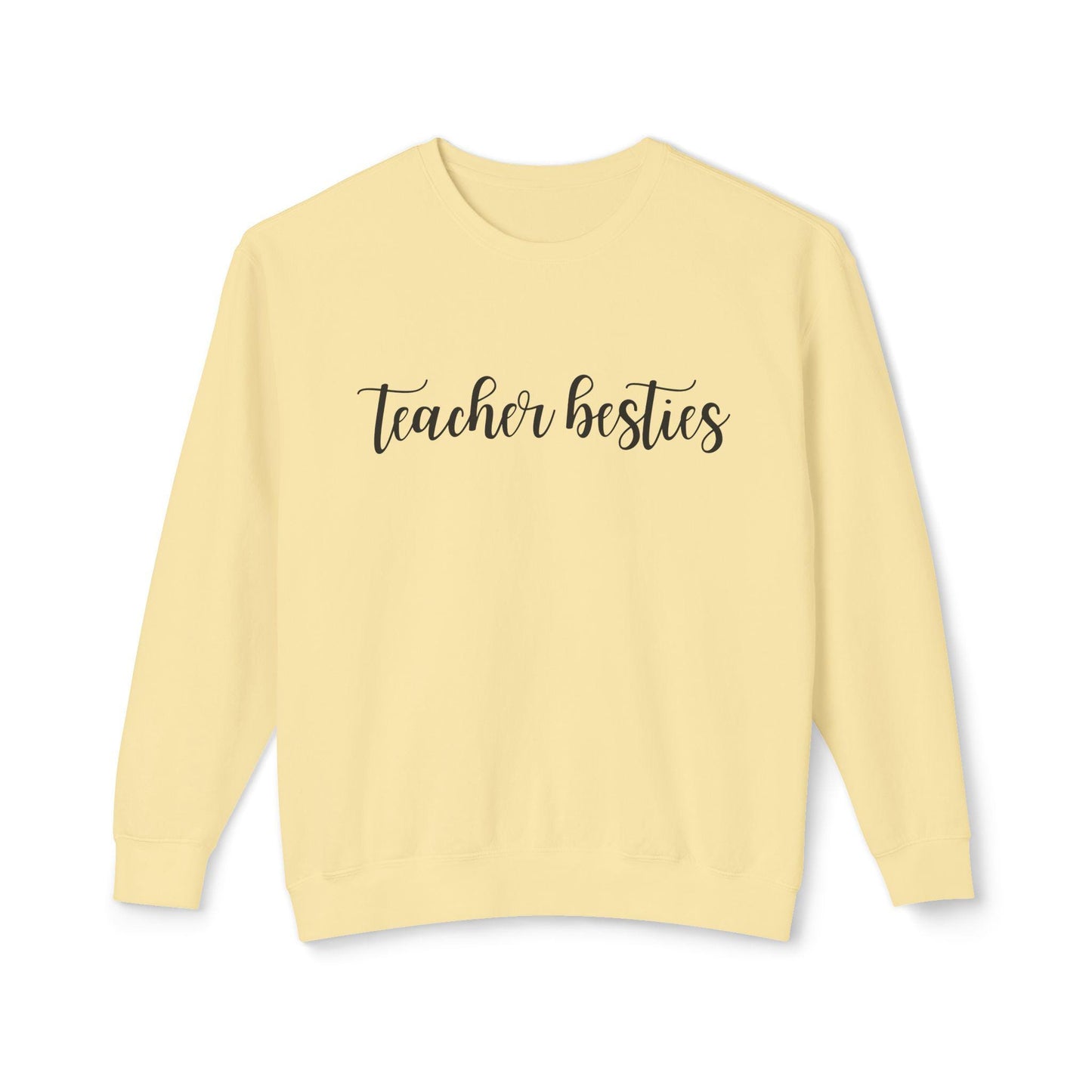 Teacher Besties Comfort Colors Crewneck Sweatshirt