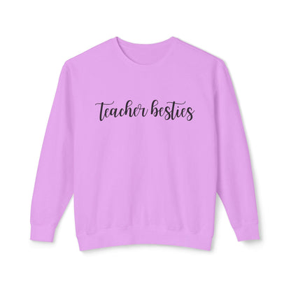 Teacher Besties Comfort Colors Crewneck Sweatshirt