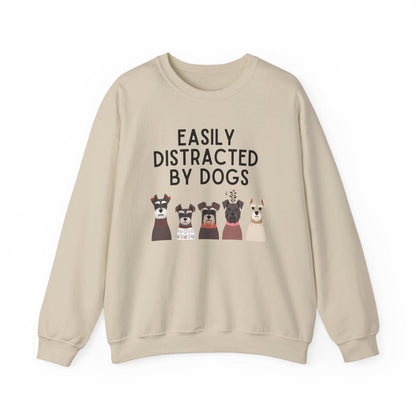 Easily Distracted By Dogs Sweatshirt