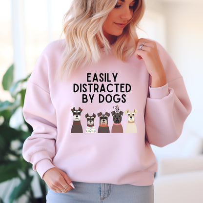 Easily Distracted By Dogs Sweatshirt