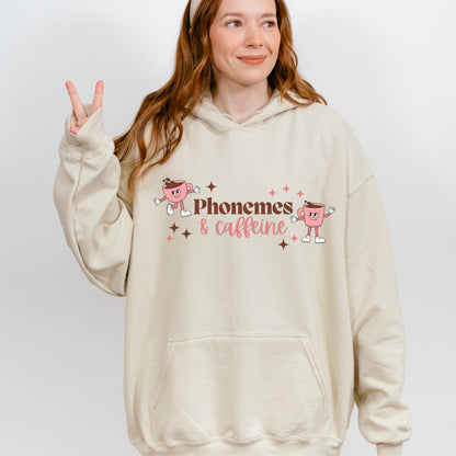 Phoneme and Caffeine Hoodie