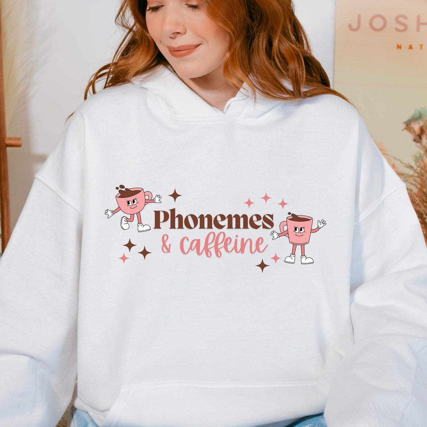 Phoneme and Caffeine Hoodie