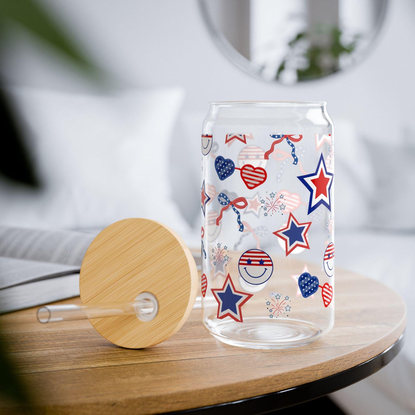 Patriotic Sipper Glass