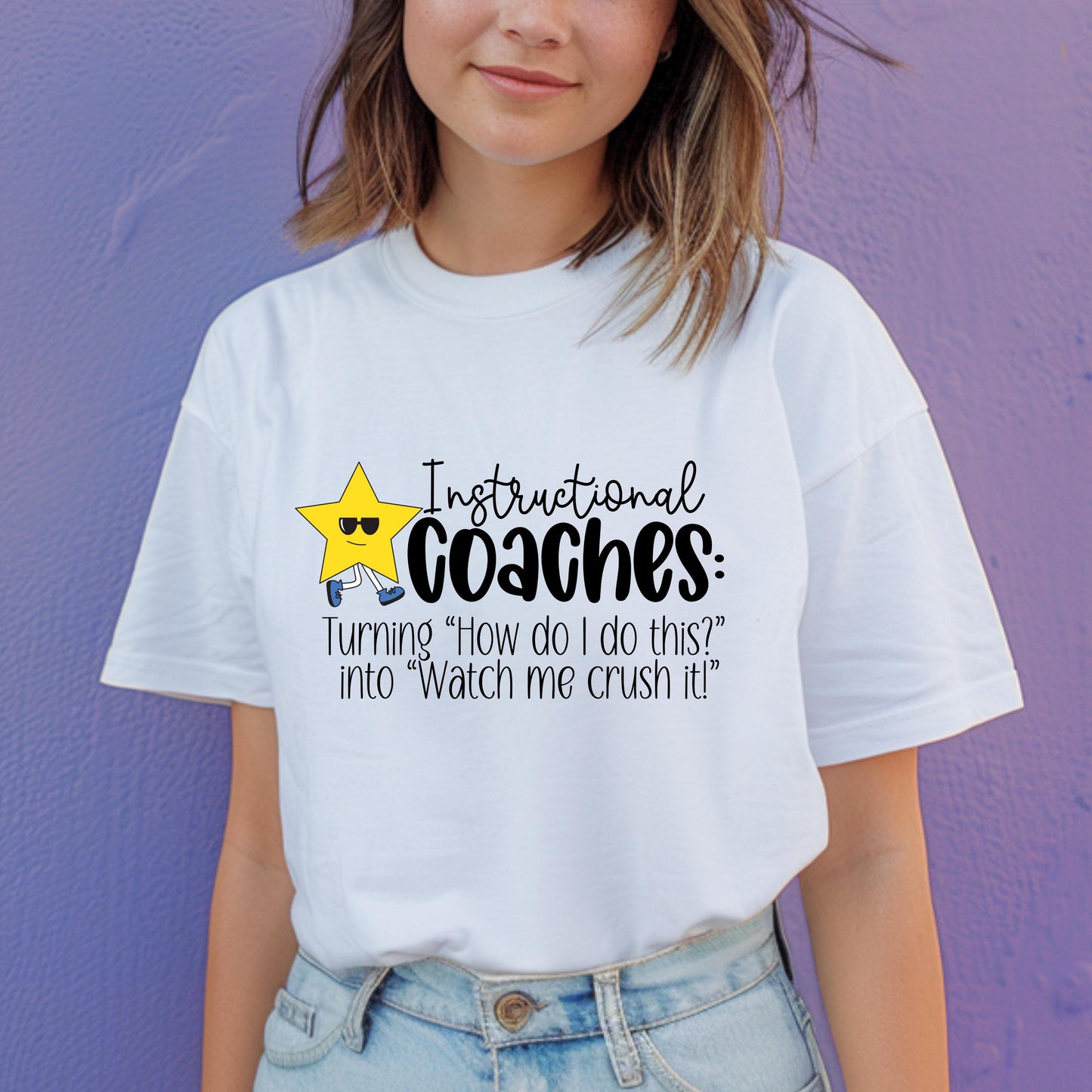 Watch Me Crush It Instructional Coach T-Shirt