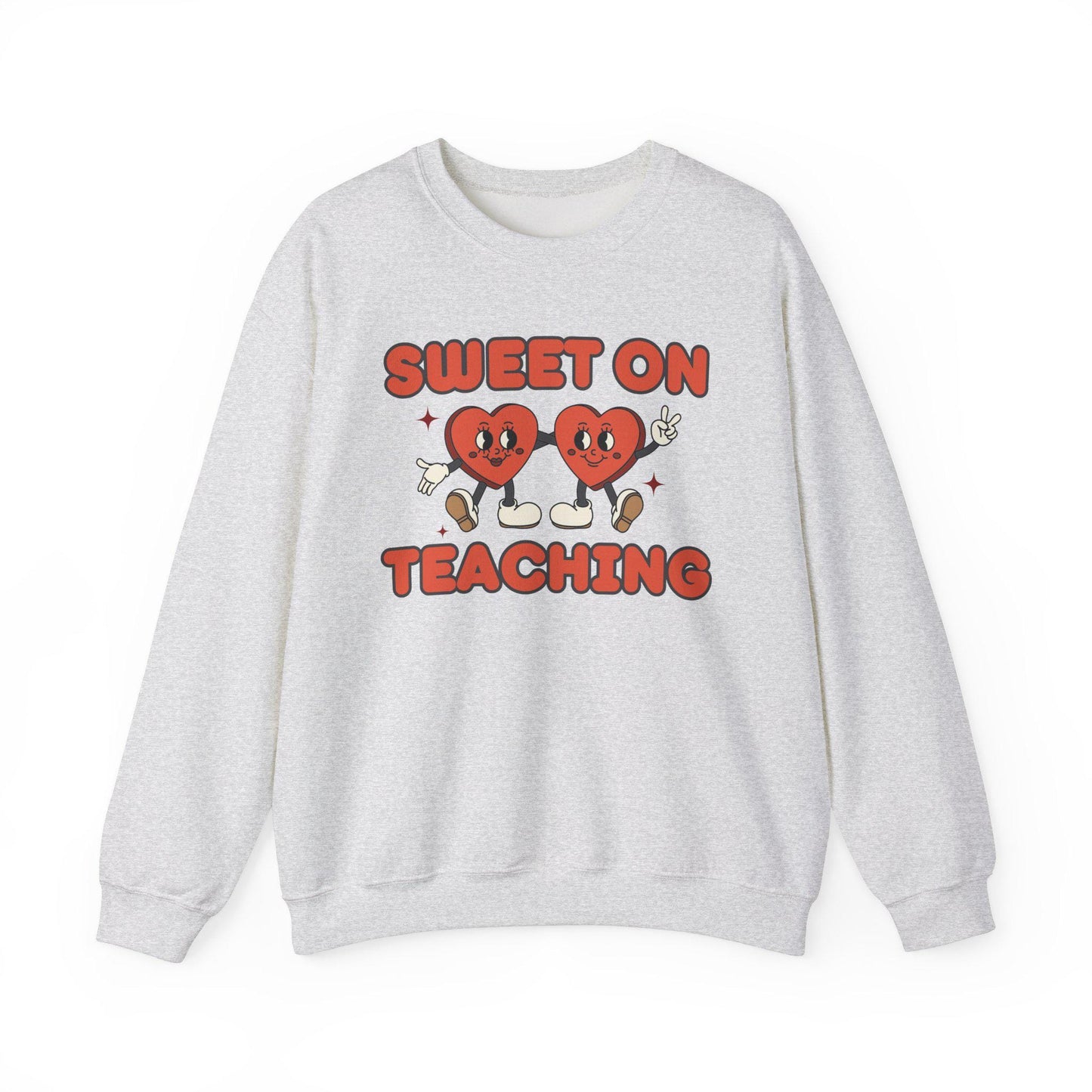 Sweet on Teaching Teacher Crewneck