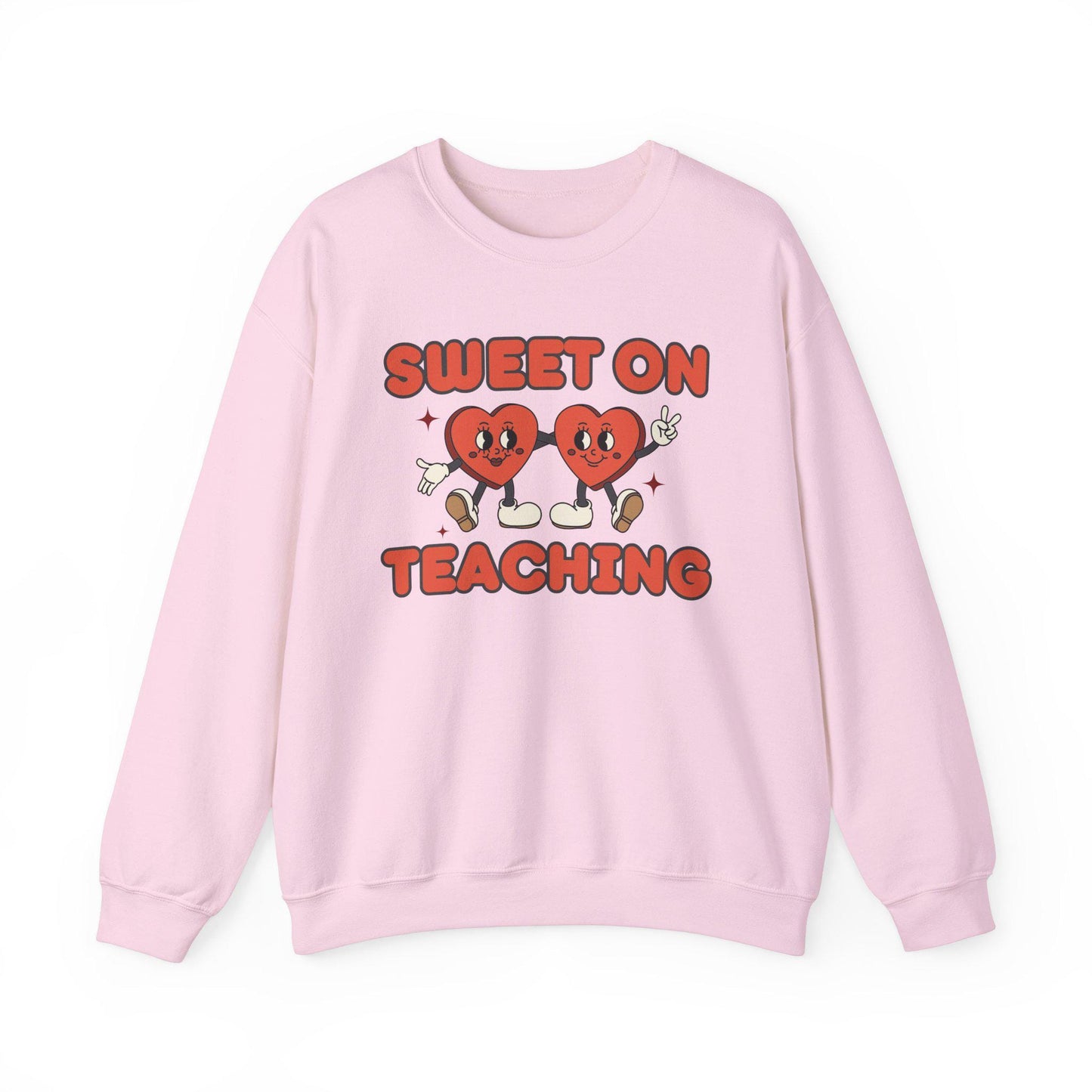 Sweet on Teaching Teacher Crewneck