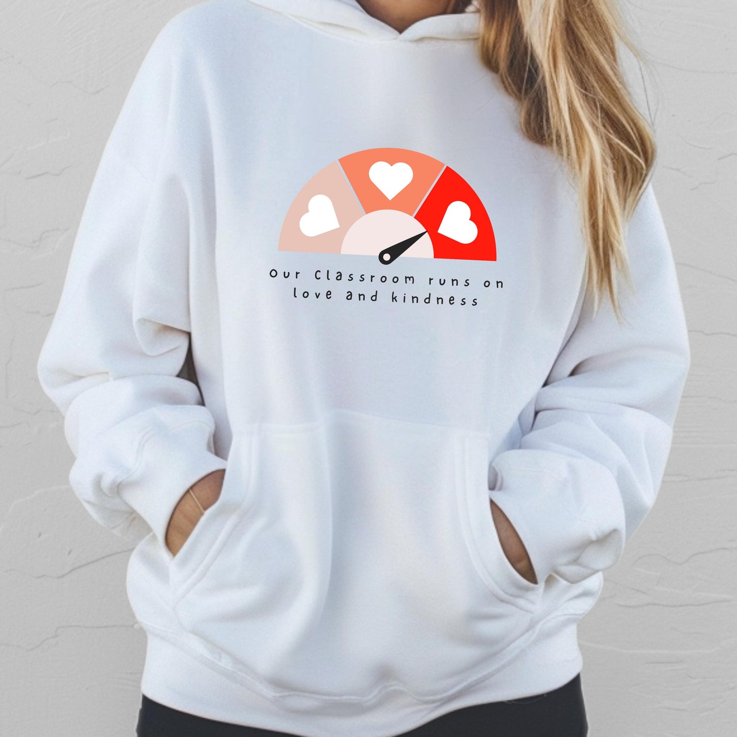 Love and Kindness Teacher Hoodie