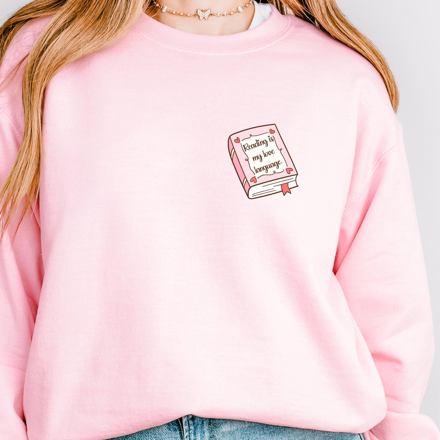 Books Love Repeat Crewneck