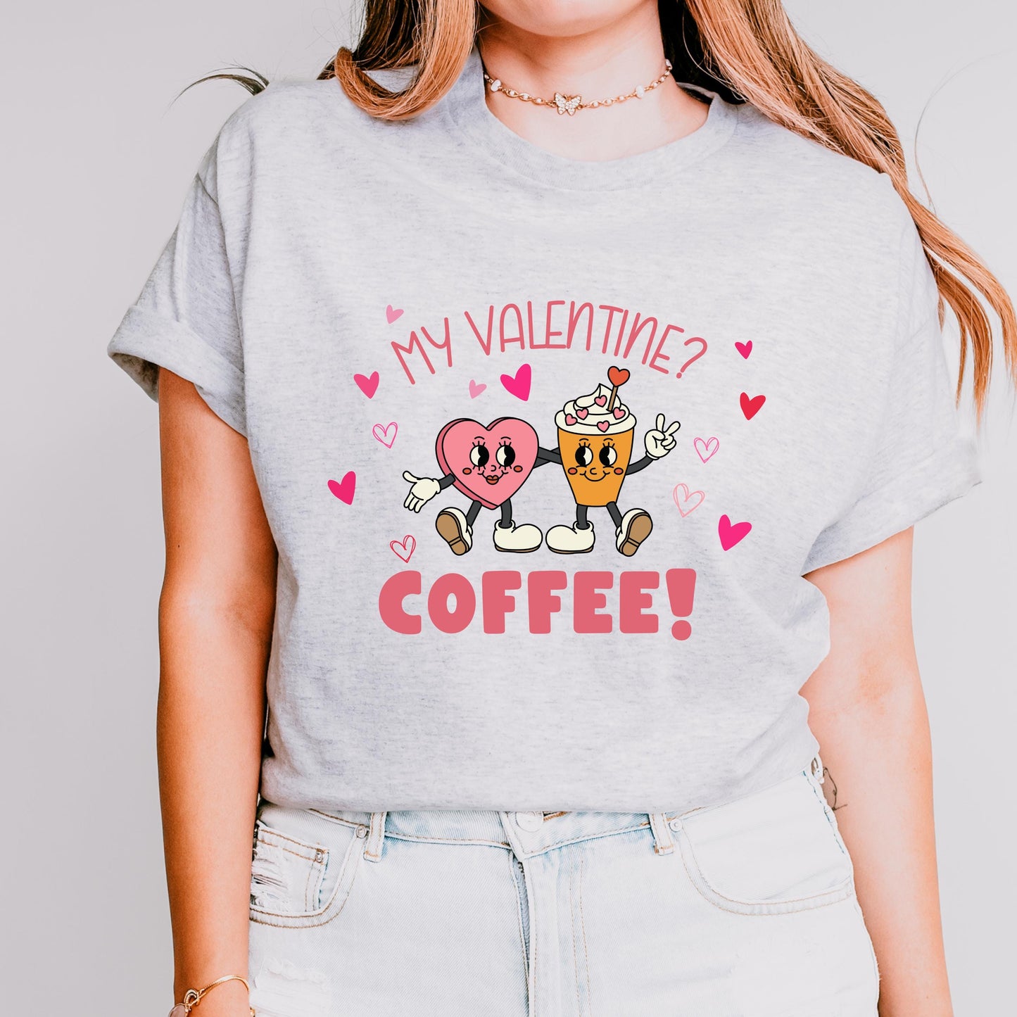 My Valentine is Coffee TShirt