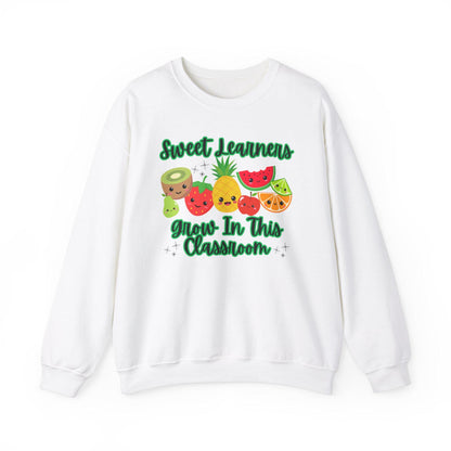 Sweet Learners Grow in This Classroom Crewneck