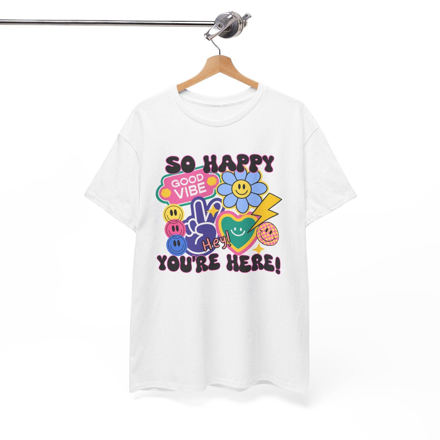 So Happy You're Here Teacher Tee