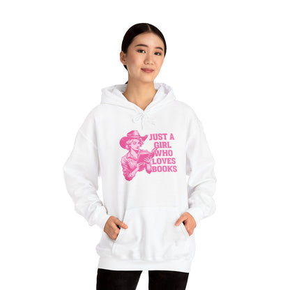 Just a Girl Who Loves Books Hoodie