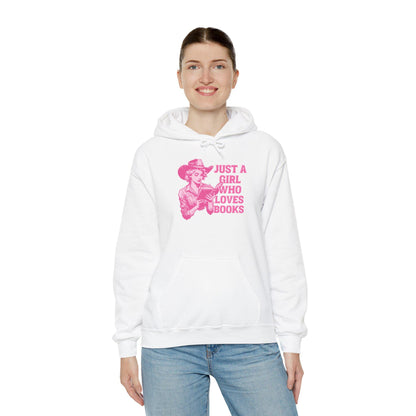 Just a Girl Who Loves Books Hoodie