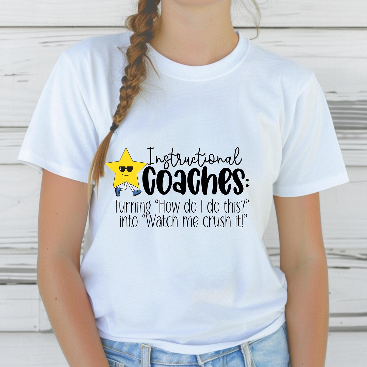 Watch Me Crush It Instructional Coach T-Shirt