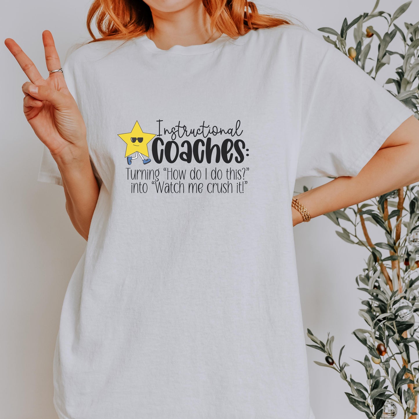 Watch Me Crush It Instructional Coach T-Shirt