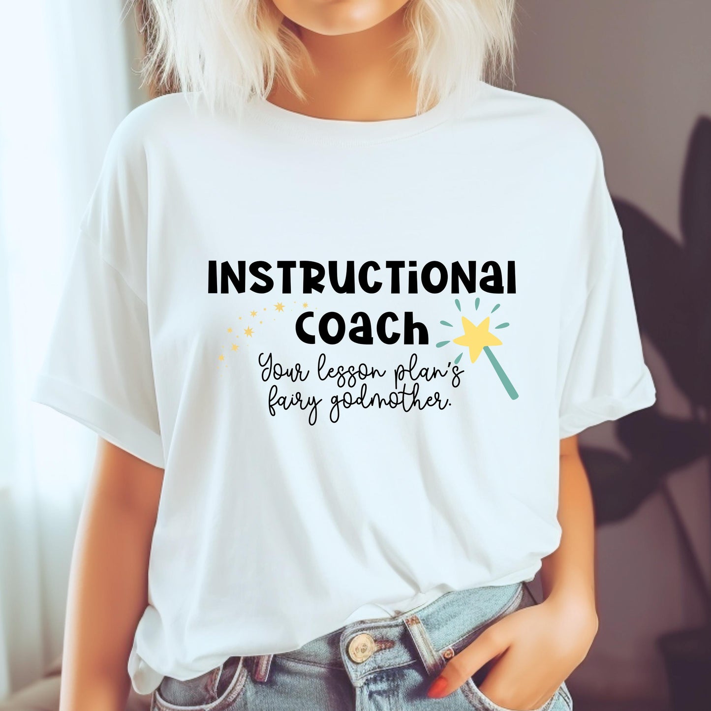 Fairy Godmother Instructional Coach Tee