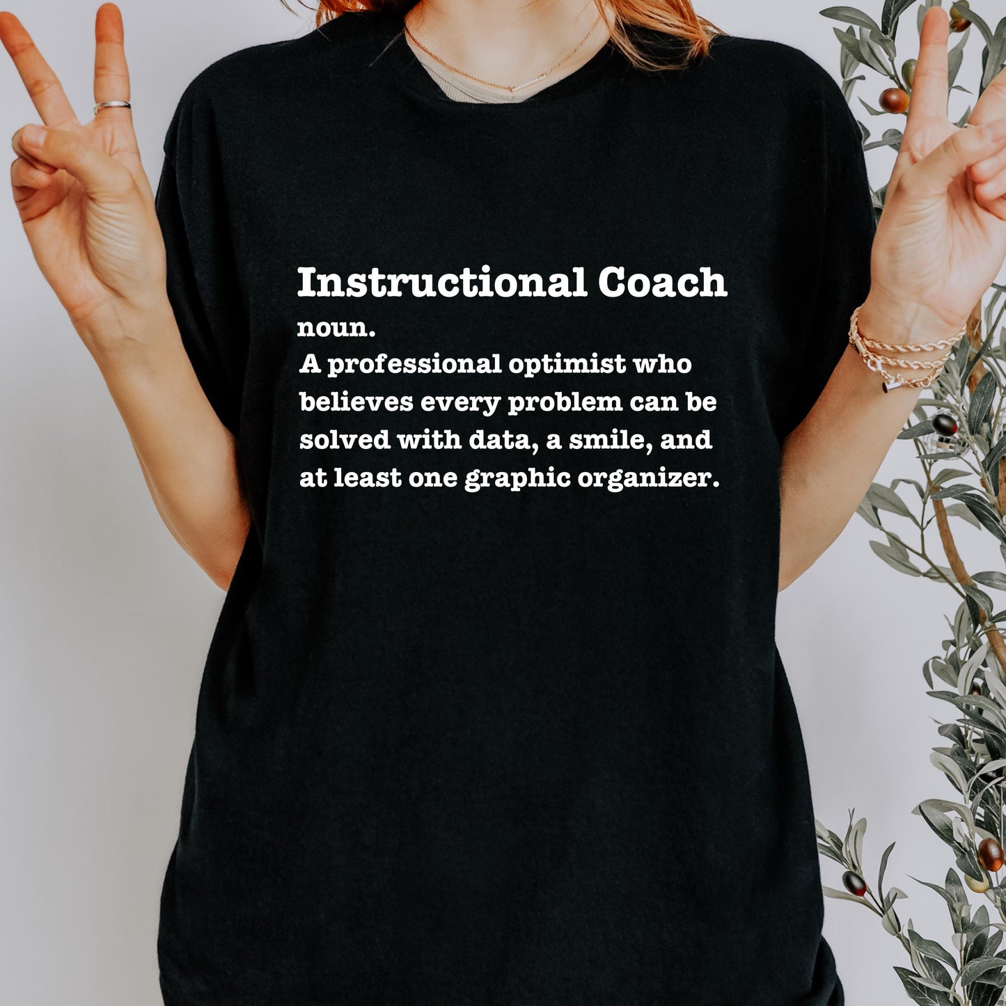 Instructional Coach Definition T-Shirt