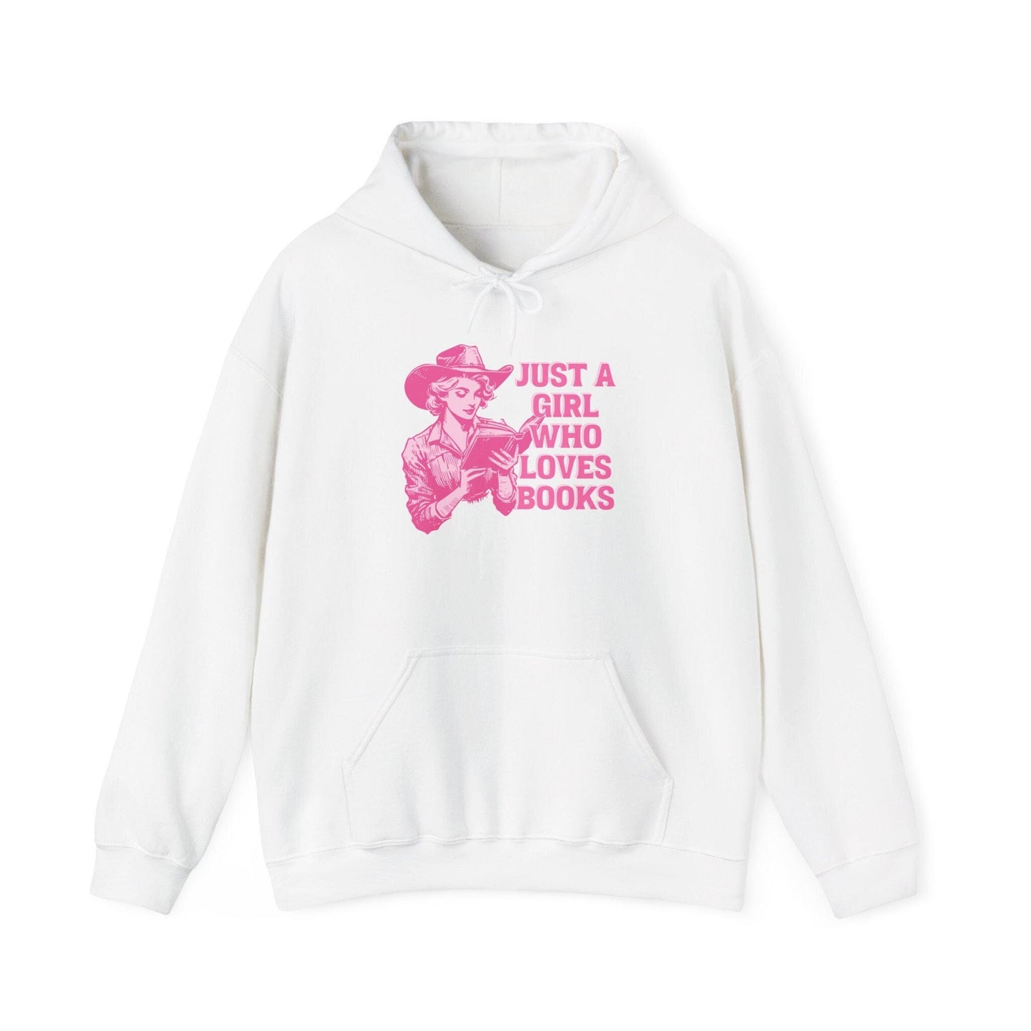 Just a Girl Who Loves Books Hoodie