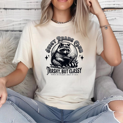 Juicy Reads Club, Trashy but Classy Tee