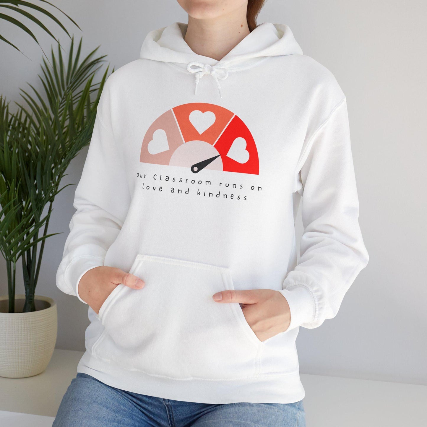 Love and Kindness Teacher Hoodie