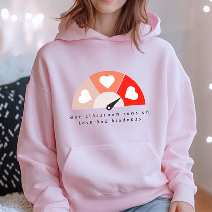 Love and Kindness Teacher Hoodie