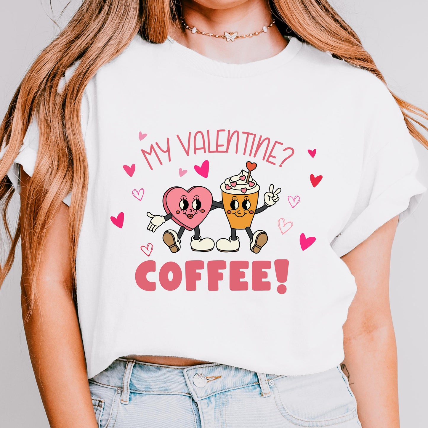 My Valentine is Coffee TShirt