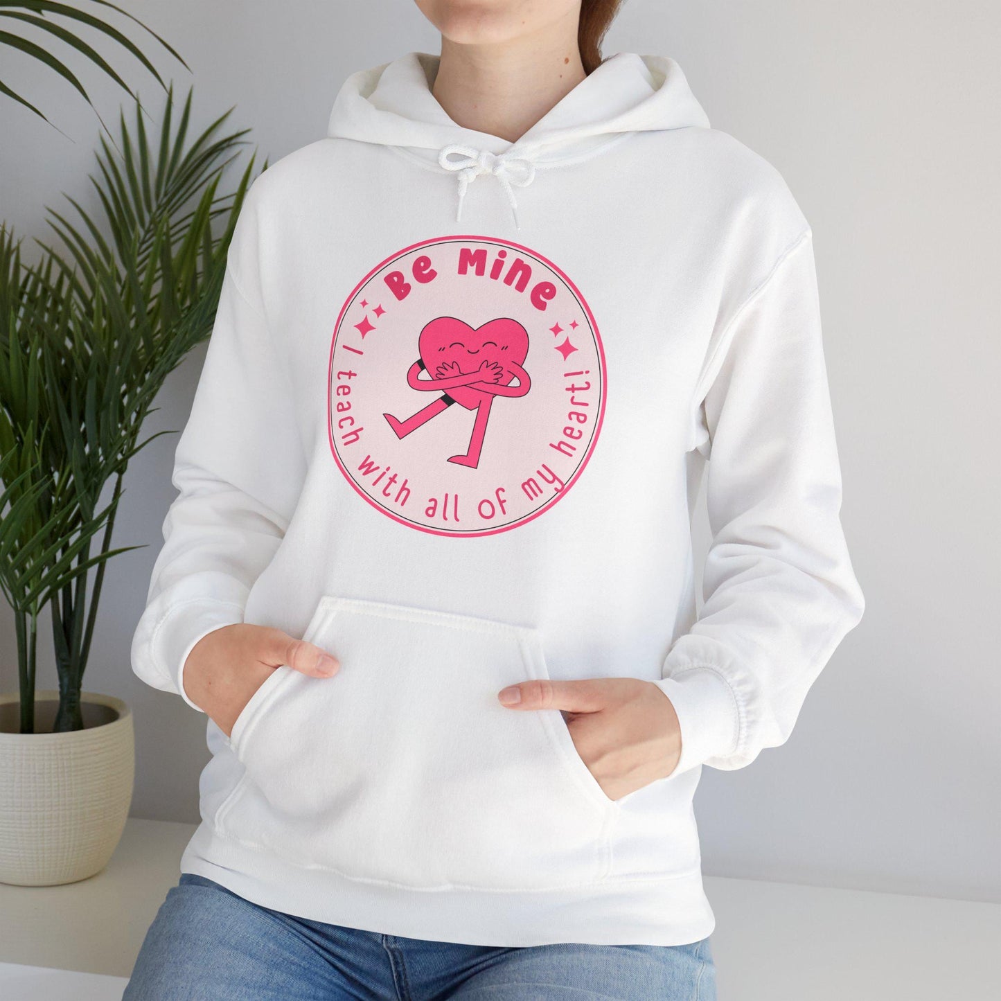 Be Mine Teacher Hoodie