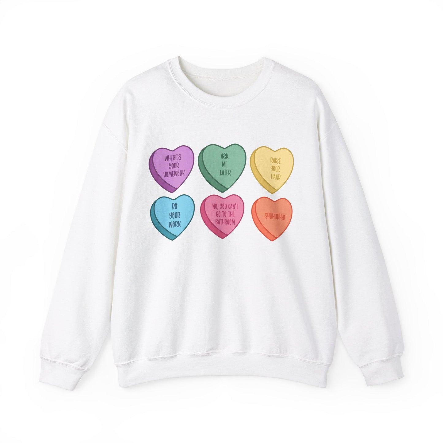 Snarky Conversation Hearts Edition Crewneck