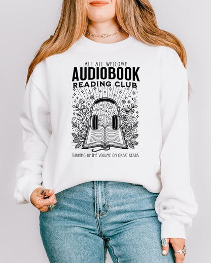 Audiobook Reading Club Crewneck